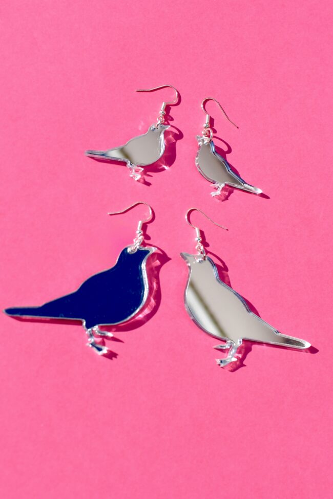 Ben Lintu korvakorut edulliseen alehintaan hopea peili midi ja iso titiMadam Jewelry Ben Lintu korvakorut edulliseen alehintaan hopea peili midi ja iso titiMadam Jewelry