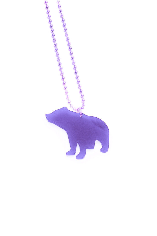 Björn Karhu Eläin Kaulakoru Iso Laventeli Björn Karhu Eläin Kaulakoru Iso Laventeli