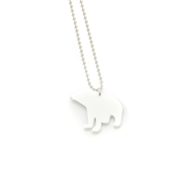 Björn Karhu Pieni Eläin Kaulakoru Valkoinen titiMadam Jewelry Björn Karhu Pieni Eläin Kaulakoru Valkoinen titiMadam Jewelry