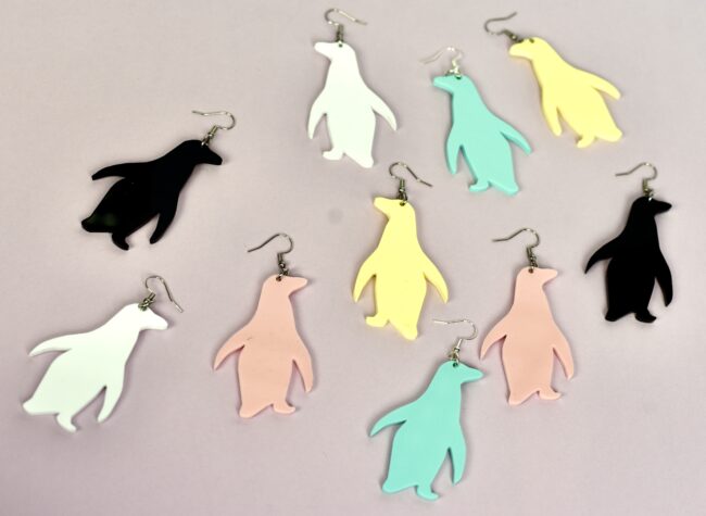 Bozan Pingviini värikkäät eläin korvakorut titiMadam Jewelry Bozan Pingviini värikkäät eläin korvakorut titiMadam Jewelry