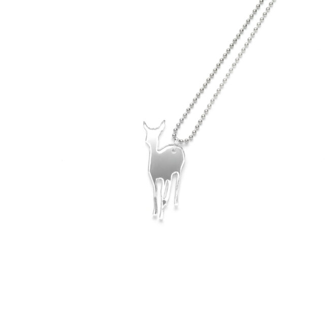 Juan Bambi Kaulakoru Pieni Hopea Peili titiMadam Jewelry Juan Bambi Kaulakoru Pieni Hopea Peili titiMadam Jewelry