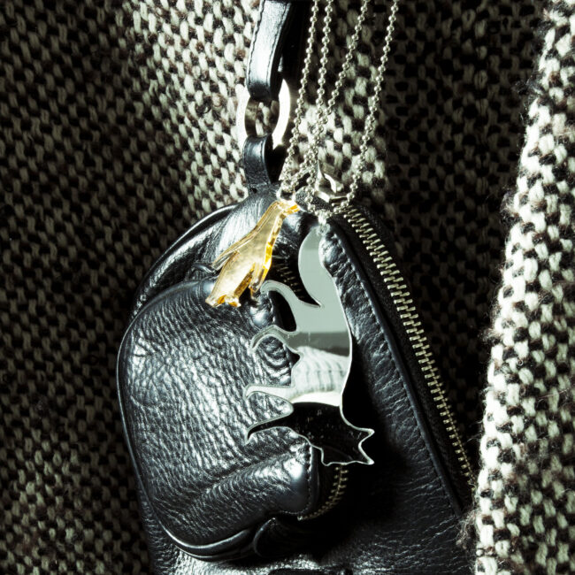 Kettu ja Pingviini kaulakorut titiMadam Jewelry Kettu ja Pingviini peili kaulakorut titiMadam Jewelry