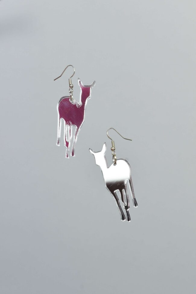 Juan Bambi pienet korvakorut hopea peili titiMadam Jewelry Juan Bambi pienet korvakorut hopea peili titiMadam Jewelry