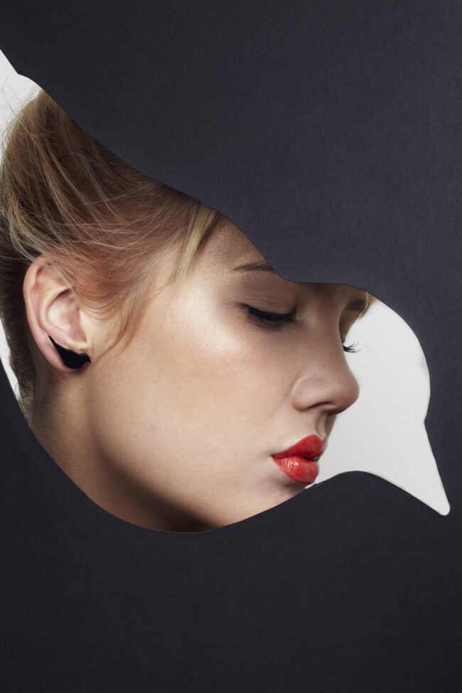 Ben Lintu Pienet Eläin Nappikorvakorut Kultapeili titiMadam Jewelry Ben Lintu Pienet Eläin Nappikorvakorut Musta titiMadam Jewelry