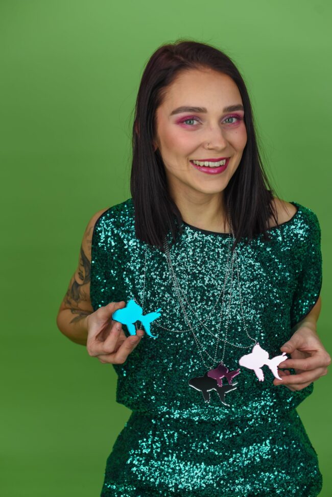 Kultakala Eläin Kaulakoru titiMadam Jewelry Kultakala Eläin Kaulakoru titiMadam Jewelry