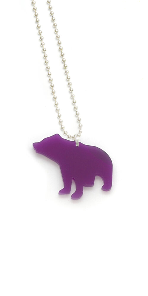 Karhu Pieni Violetti Kaulakoru titiMadam Jewelry