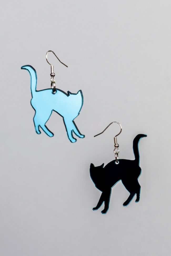 Carol Kissa pienet jade peili korvakorut titiMadam Jewelry Carol Kissa pienet jade peili korvakorut titiMadam Jewelry