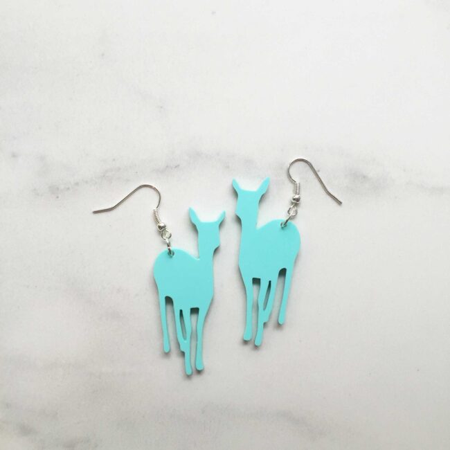 Juan Bambi pienet korvakorut minttu titiMadam Jewelry Juan Bambi pienet korvakorut minttu titiMadam Jewelry