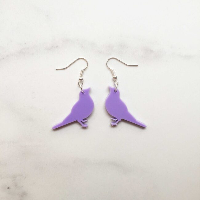 Ben Lintu pienet korvakorut laventeli titiMadam Jewelry Ben Lintu pienet korvakorut laventeli titiMadam Jewelry