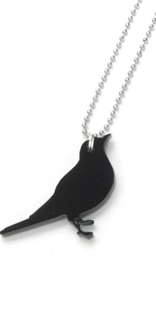 Ben Lintu Kaulakoru musta titiMadadam Jewelry