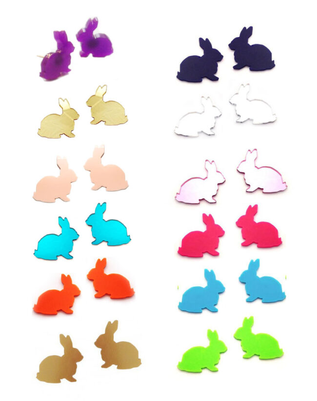 Pauliina Bunny earring studs 2 Pauliina Bunny earring studs