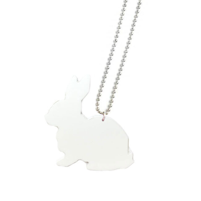 Pauliina Pupu Eläinaiheinen Kaulakoru Valokoinen titiMadam Jewelry Pauliina Pupu Eläinaiheinen Kaulakoru titiMadam Jewelry