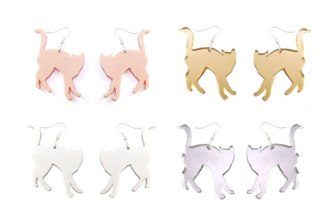 Carol Kissa korvakorut hopea peili titiMadam Jewelry Carol Kissa korvakorut hopea peili titiMadam Jewelry