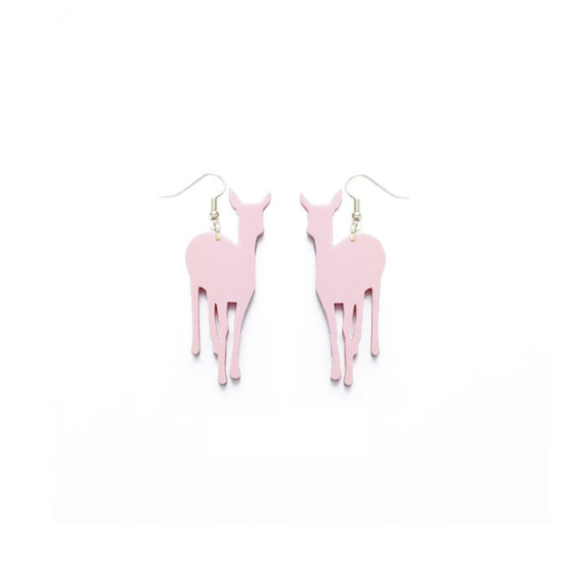 Juan Bambi pienet korvakorut vaalenpunainen titiMadam Jewelry Juan Bambi pienet korvakorut vaalenpunainen titiMadam Jewelry