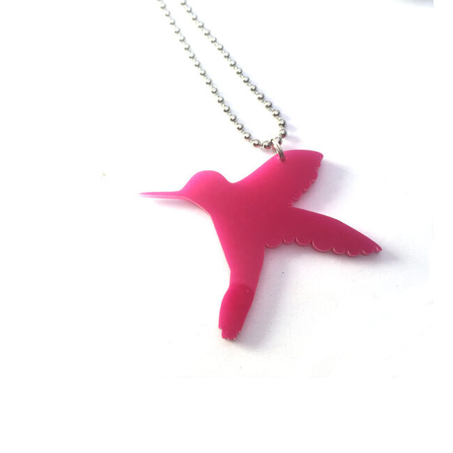 Vilma Kolibri Iso Kaulakoru Pinkki Vilma Kolibri Iso Kaulakoru Pinkki