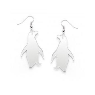 Bozan Pingviini korvakorut hopea peili titiMadam Bozan Pingviini korvakorut hopea peili titiMadam