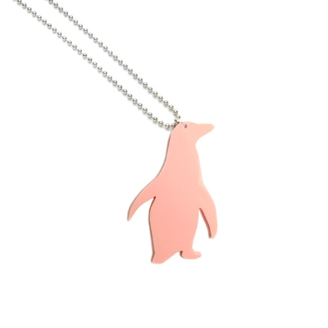Bozan Pingviini Pieni Vaaleanpunainen Kaulakoru Bozan Pingviini Pieni Vaaleanpunainen Kaulakoru