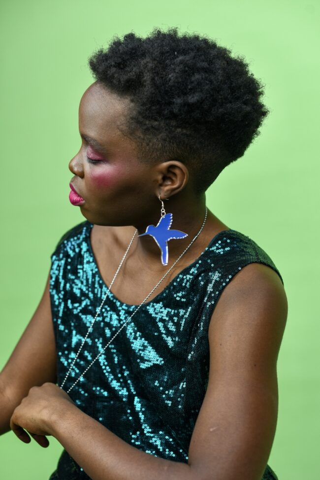 Vilma Kolibri Isot Eläin Korvakorut Iridescent Sävyssä Vilma Kolibri Isot Korvakorut Iridescent