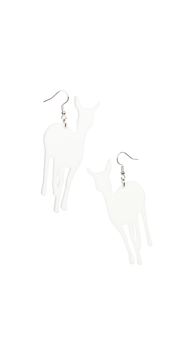 juan-bambi-valkoinen-isot-korvakorut Juan Bambi Valkoiset Korvakorut