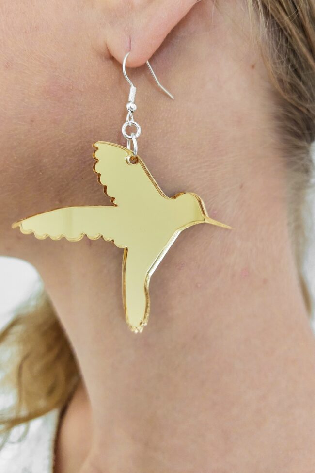 Vilma Kolibri Pienet Korvakorut Kulta Peili Vilma Kolibri Pienet Korvakorut Kulta Peili