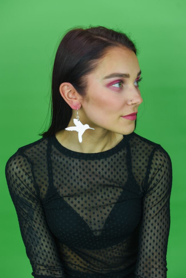 Vilma Kolibri Pienet Eläin Korvakorut Hopea Peili titiMadam Jewelry Vilma Kolibri Pienet Eläin Korvakorut Hopea Peili titiMadam Jewelry