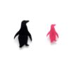 pingviini-iso-pieni-korvakorut-pinkki-musta