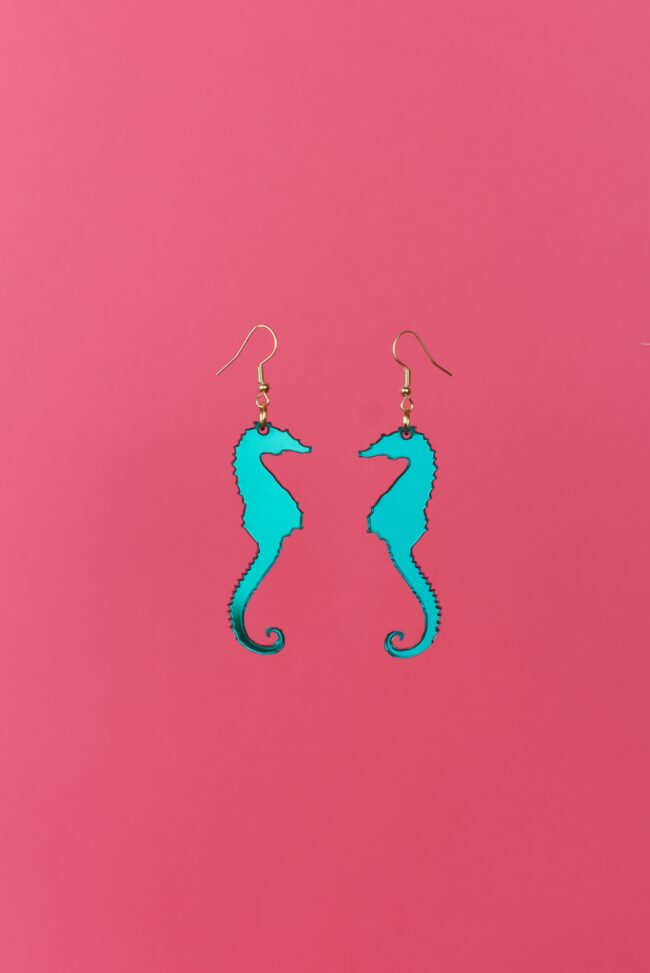 sara-merihevonen-jade-peili-pienet-korvakorut Sara Merihevonen Pienet Eläin Korvakorut Jade Peili titiMadam Jewelry