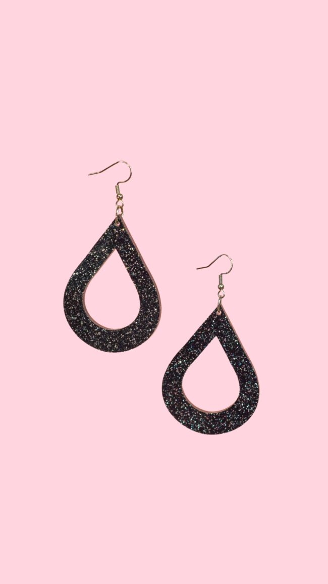 Glitter-pisara-musta Glitter-pisara-musta