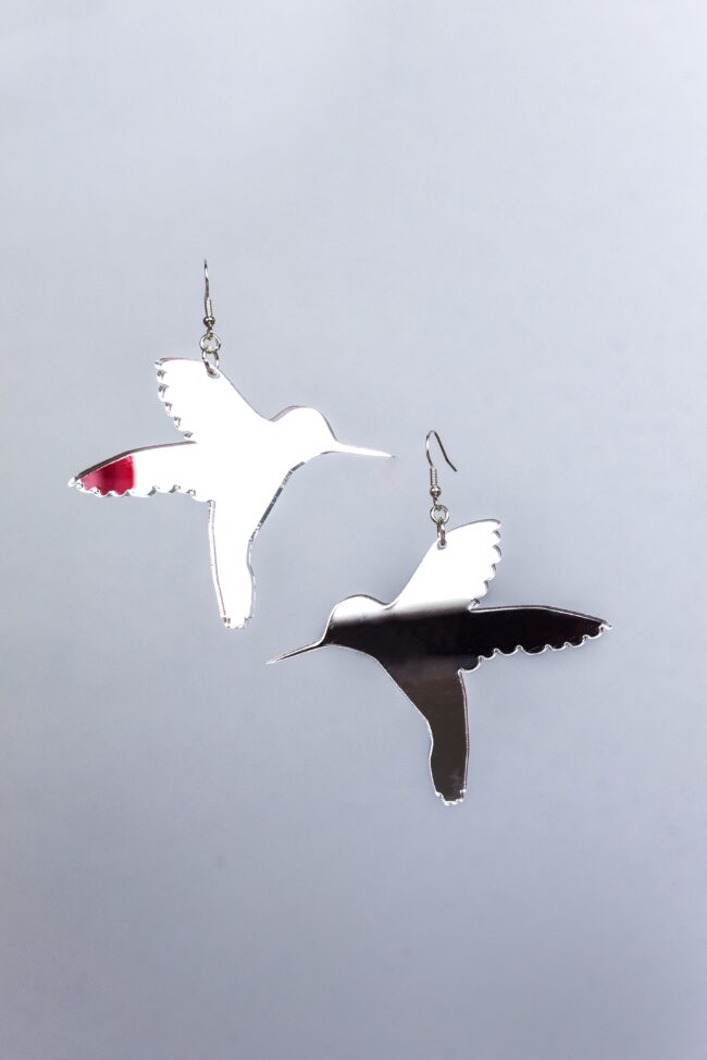 Vilma Kolibri isot korvakrout hopea peili titiMadam Jewelry Vilma Kolibri isot korvakrout hopea peili titiMadam Jewelry