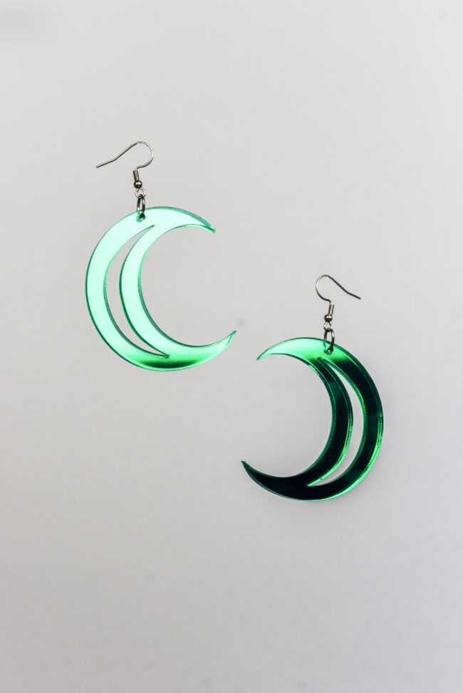 peili-kuu-vihreä peili-kuu-vihreä