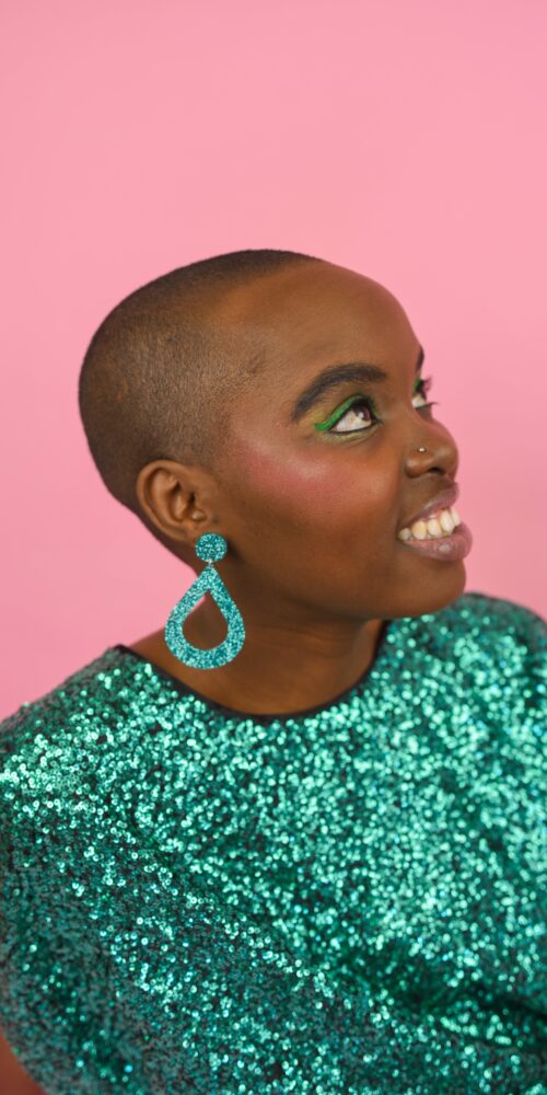 Glitter Pisara korvakorut Jade titiMadam Jewelry