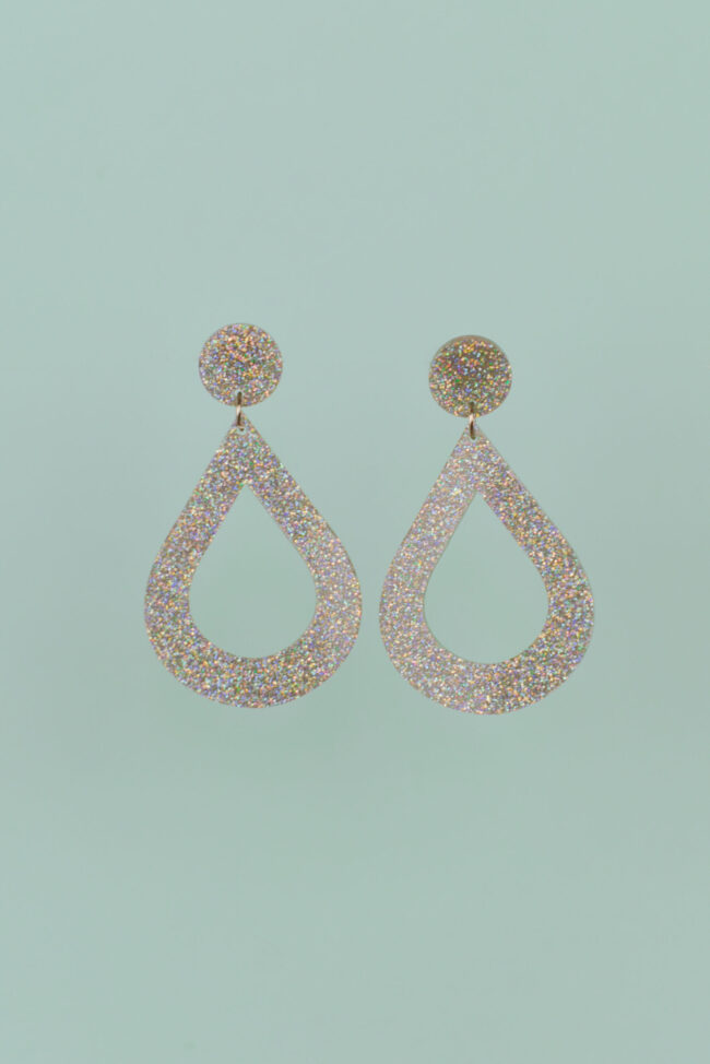 pisara-hopea-glitter-korvakorut-tappikiinnitys Glitter Pisara Korvakorut Hopea korvakorut titiMadam