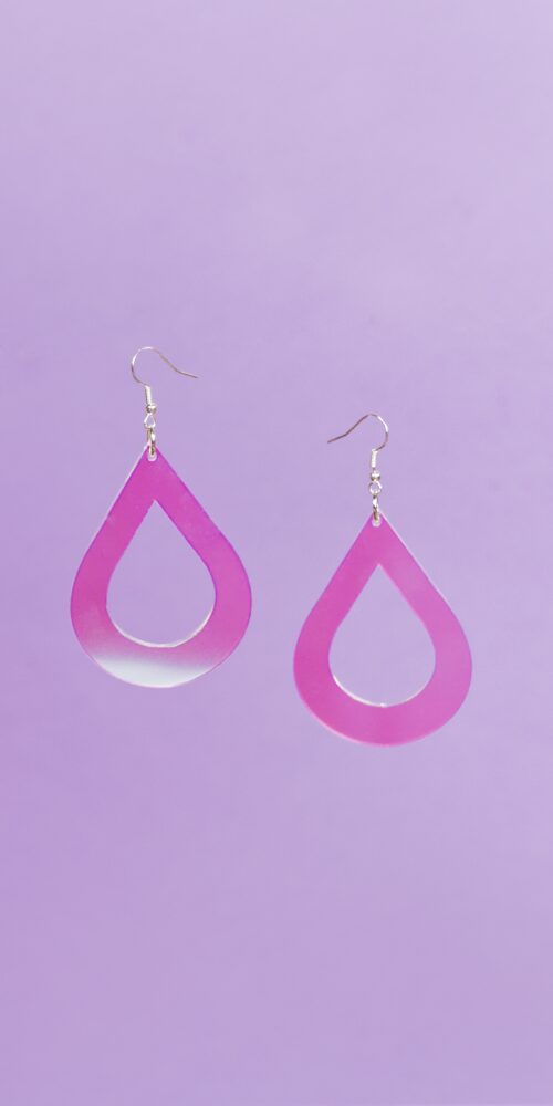 Pisara iso hologram iridescent kaulakoru titiMadam Jewelry