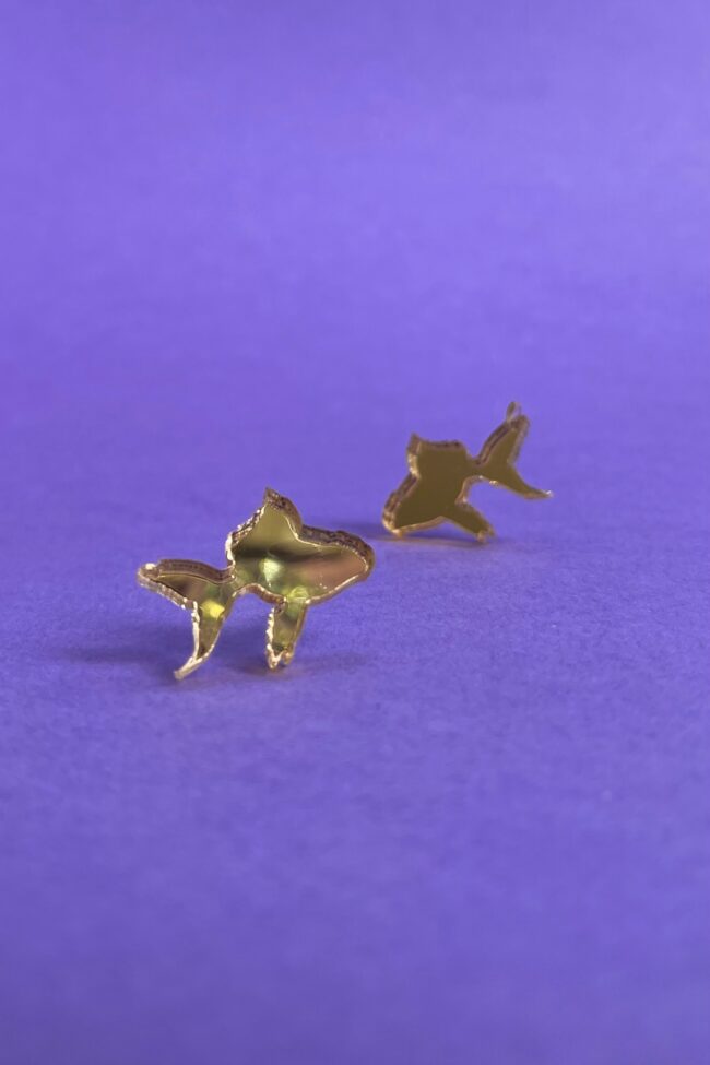 kultakala-nappikorvakorut-kultapeili kultakala-nappikorvakorut-kultapeili