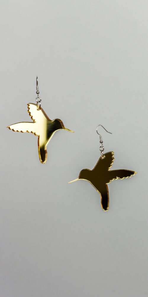 Vilma Kolibri midi korvakorut kulta peili titiMadam Jewelry