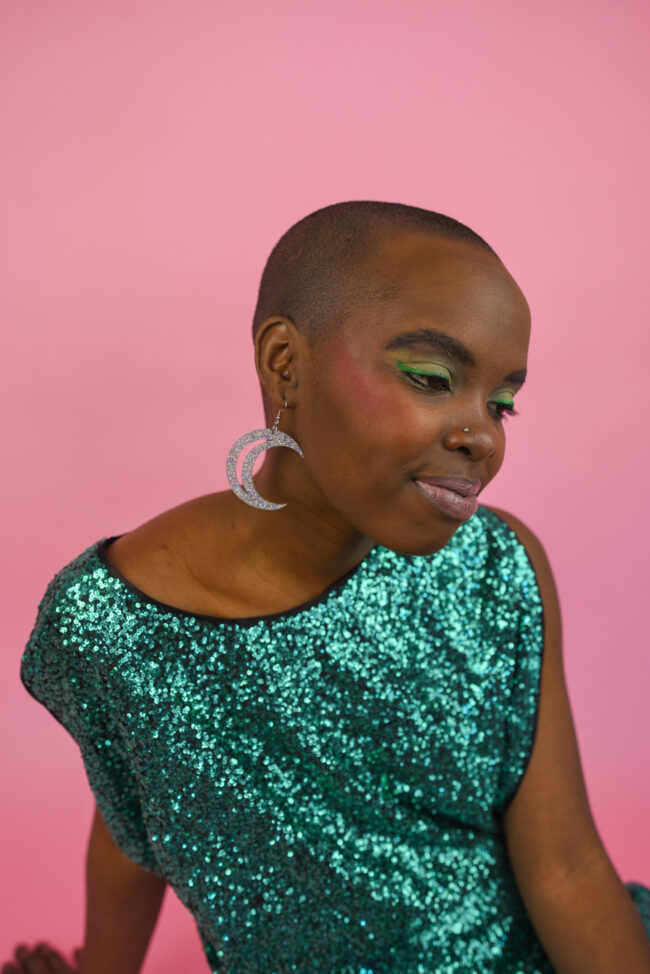 Glitter Kuu Isot Korvakorut hopea titiMadam Jewelry Glitter Kuu Isot Korvakorut hopea titiMadam Jewelry