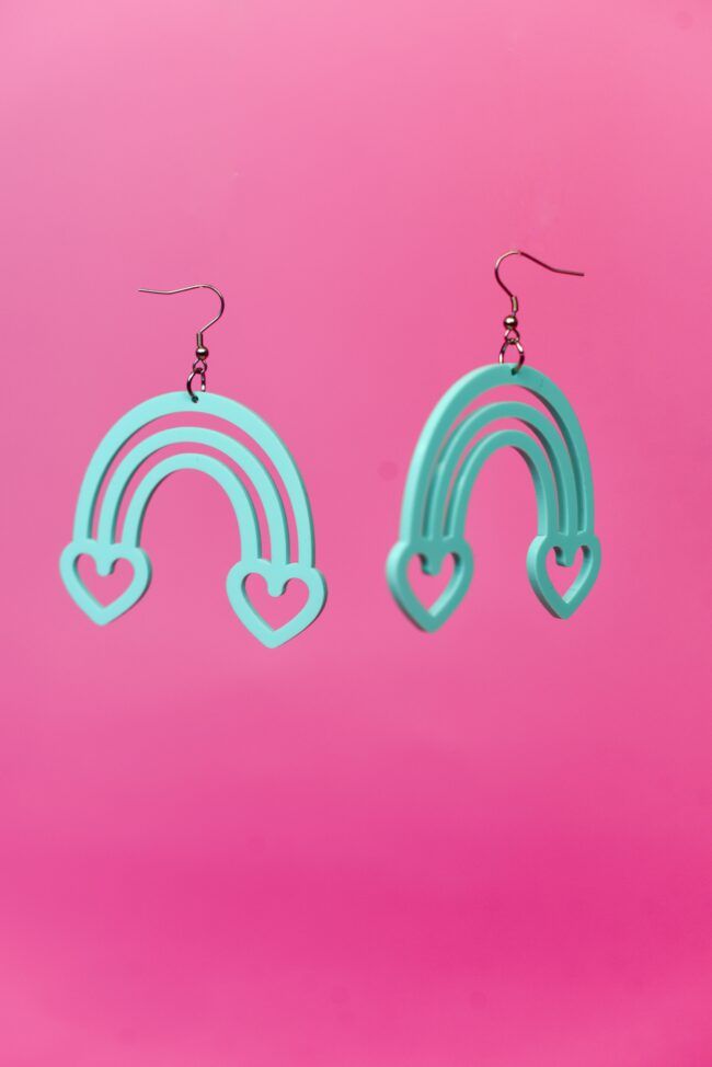 Sateenkaari statement korvakorut minttu korvakorut titiMadam Sateenkaari statement korvakorut minttu korvakorut titiMadam