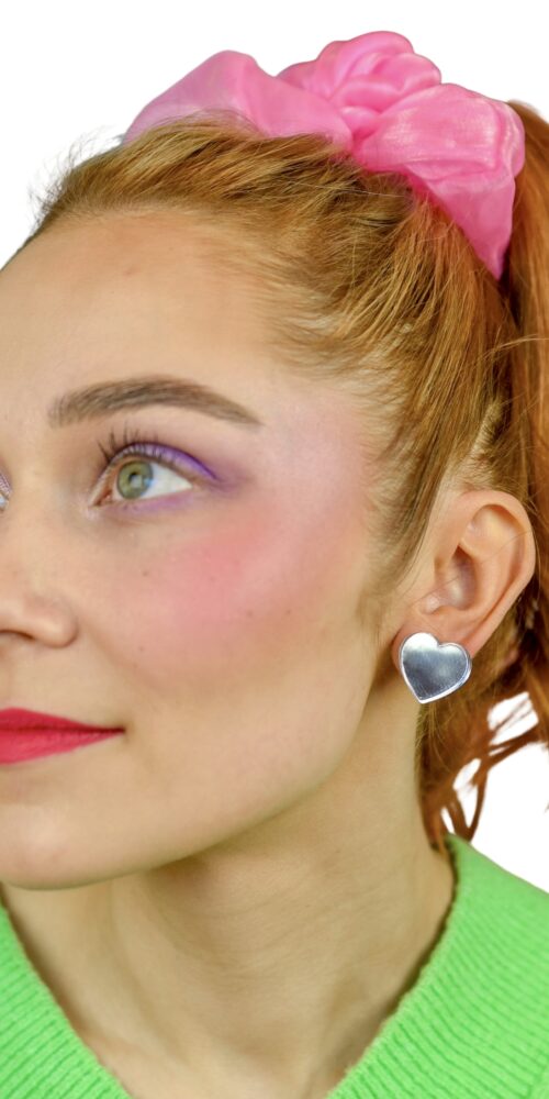 Sydän Nappikorvakorut Hopea peili titiMadam Jewelry Sydän Nappikorvakorut Hopea peili titiMadam Jewelry