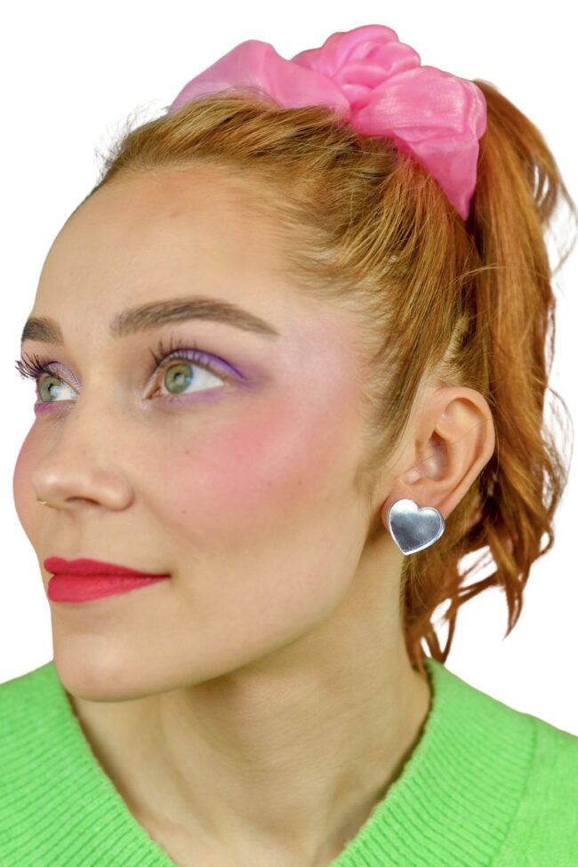 Sydän Nappikorvakorut Hopea peili titiMadam Jewelry Sydän Nappikorvakorut Hopea peili titiMadam Jewelry