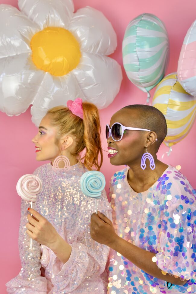 Sateenkaari Isot Korvakorut Pastellisävyissä titiMadam Jewelry Sateenkaari Isot Korvakorut Pastellisävyissä titiMadam Jewelry