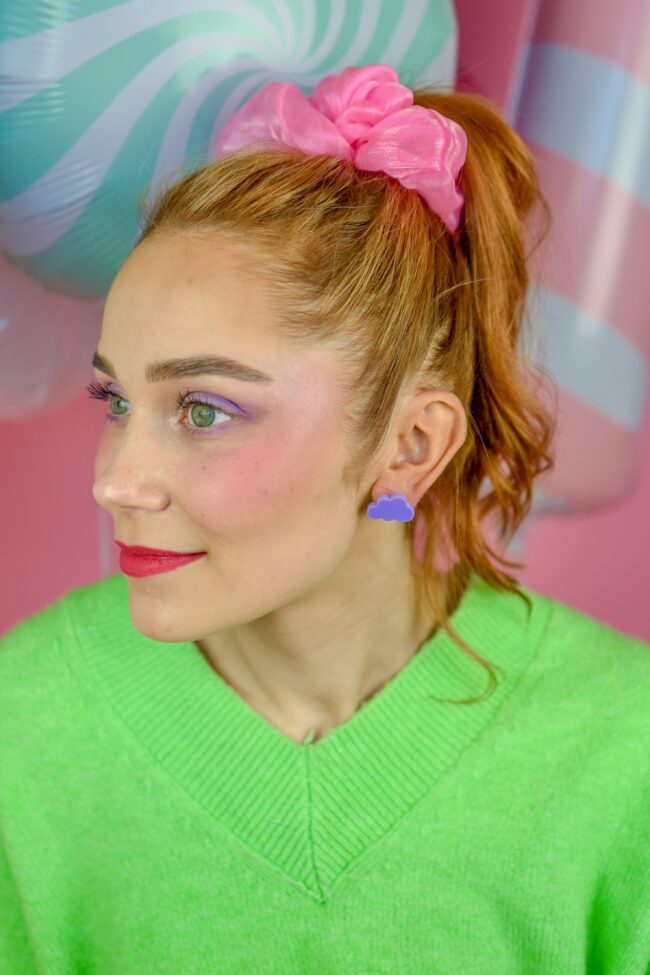 Pienet Pilvi Nappikorvakorut laventeli titiMadam Jewelry Pienet Pilvi Nappikorvakorut laventeli titiMadam Jewelry