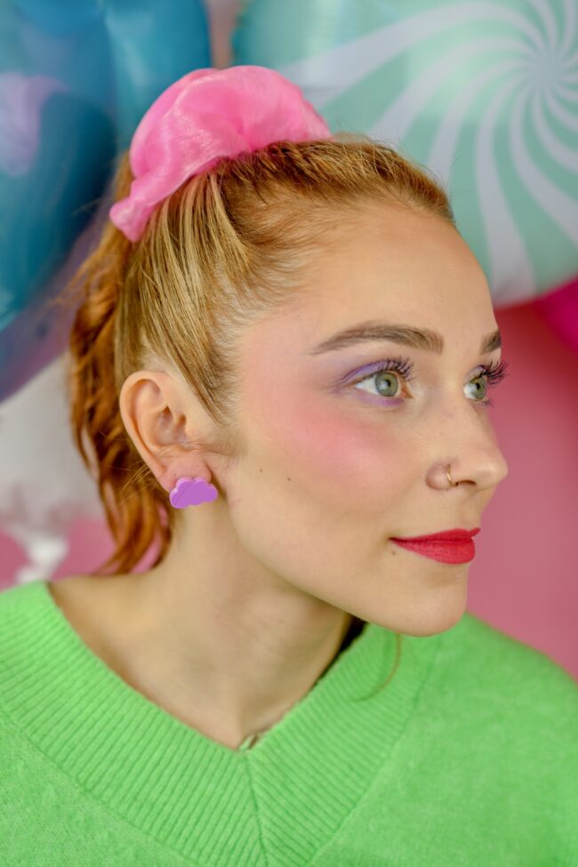 Pienet Pilvi Nappikorvakorut purkkapinkki titiMadam Jewelry Pienet Pilvi Nappikorvakorut purkkapinkki titiMadam Jewelry