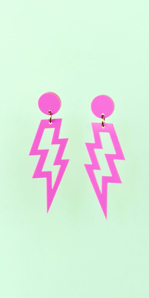 Salama korvakorut tappikiinnitys purkkapinkki titiMadam Jewelry