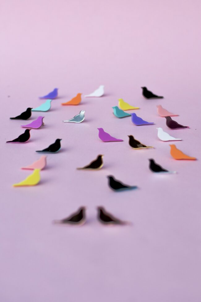 Ben Lintu Pienet Eläin Nappikorvakorut Useita Värejä titiMadam Jewelry Ben Lintu Pienet Eläin Nappikorvakorut Useita Värejä titiMadam Jewelry