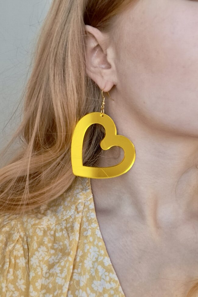 Isot Sydän Korvakorut titiMadam Jewelry Isot Sydän Korvakorut titiMadam Jewelry