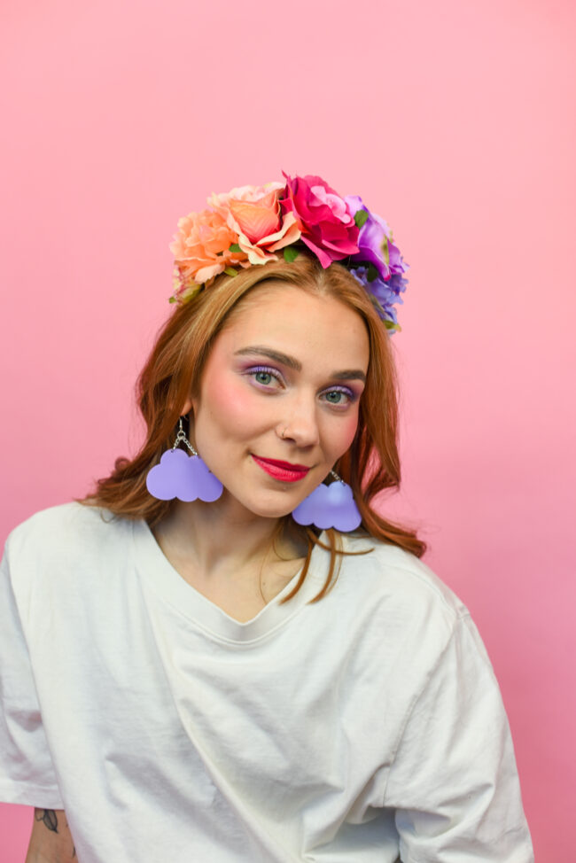 pilvi korvakorut isot laventeli.malli pilvi korvakorut isot laventeli.malli