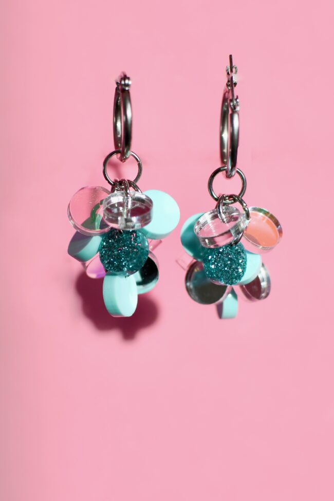 DOP GRAPE Moniosaiset Moniväriset Rypäleen Muotoiset Kauniit Korvakorut titiMadam Jewelry DOP GRAPE Moniosaiset Moniväriset Rypäleen Muotoiset Kauniit Korvakorut titiMadam Jewelry