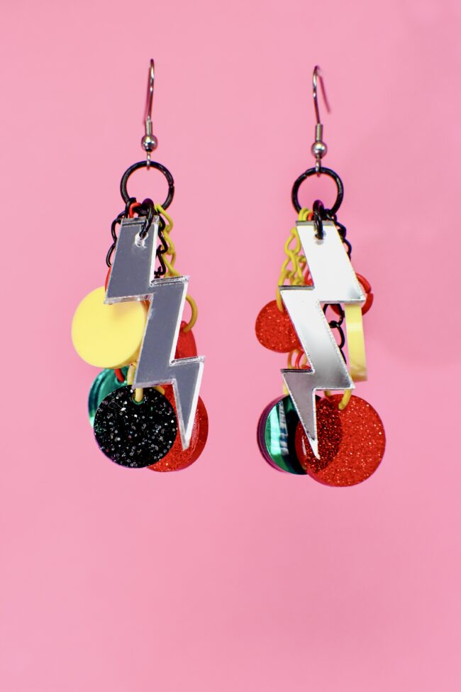 DOP LIGHTS Moniosaiset värikkäät Glitterkorvakorut Lights titiMadam Jewelry DOP LIGHTS Moniosaiset värikkäät Glitterkorvakorut Lights titiMadam Jewelry