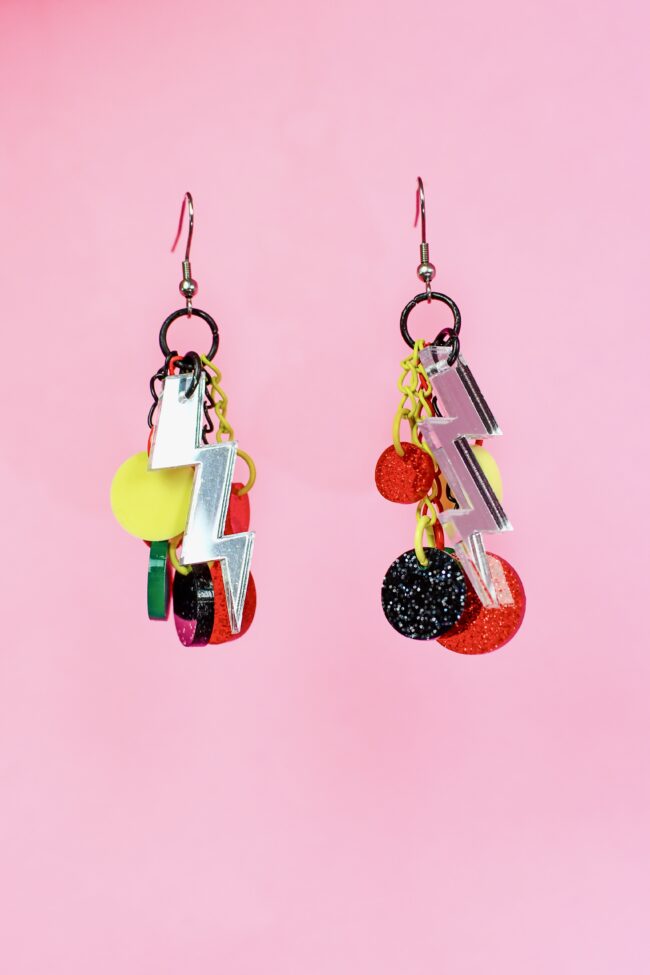 DOP LIGHTS Moniosaiset värikkäät Isot Glitter Korvakorut Lights titiMadam Jewelry DOP LIGHTS Moniosaiset värikkäät Isot Glitter Korvakorut Lights titiMadam Jewelry