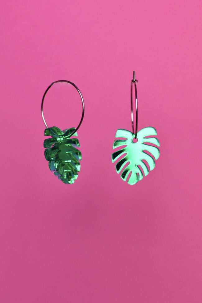 Monstera Pienet Roikkuvat Korvakorut Vihreä titiMadam Jewelry Monstera Pienet Roikkuvat Korvakorut Vihreä titiMadam Jewelry